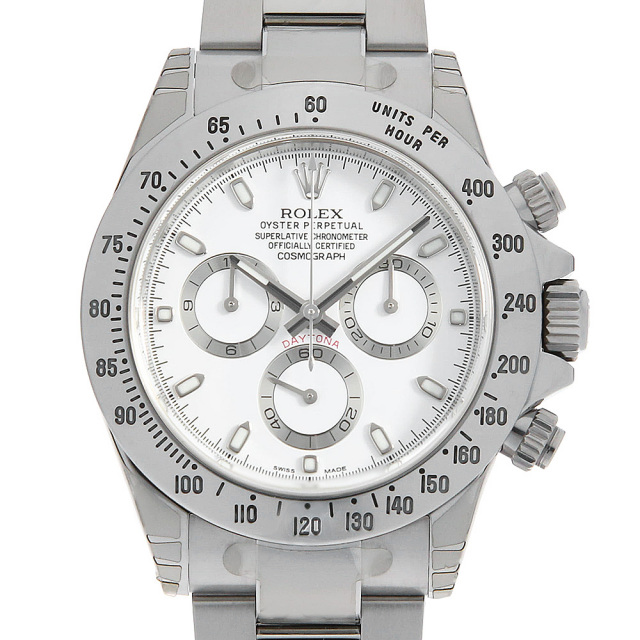 116520 ホワイト ROLEX（ロレックス）デイトナ 中古 | 東京・大阪の  
