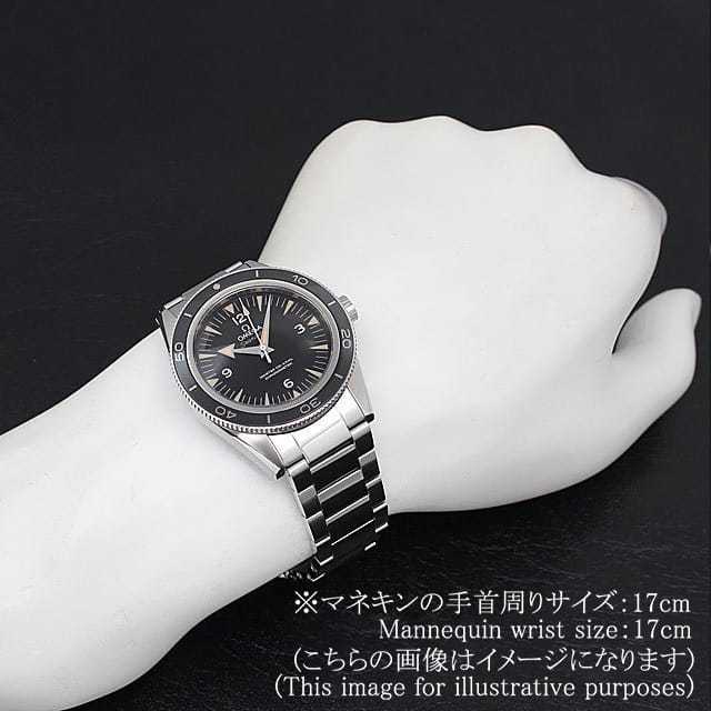 233.30.41.21.01.001 ブラック OMEGA（オメガ）シーマスター300m  