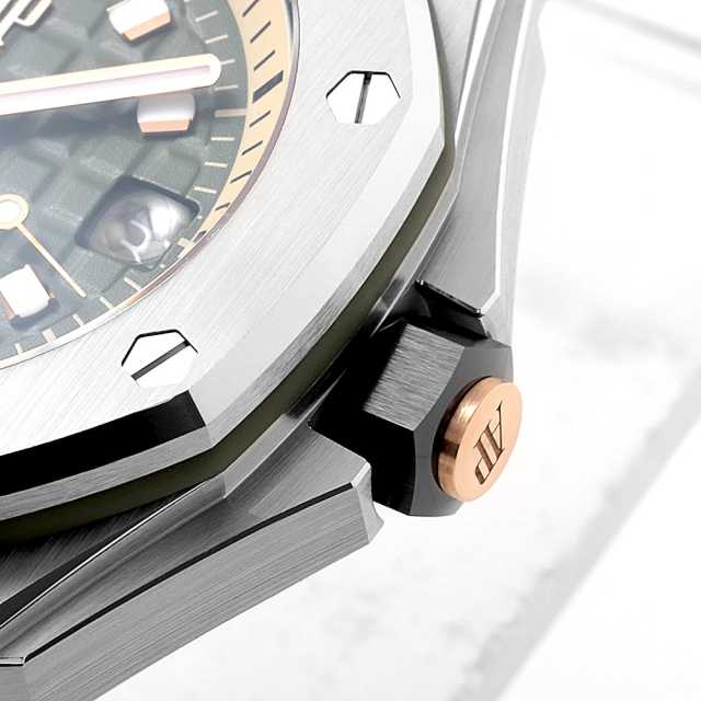 15720ST.OO.A052CA.01 グリーン AUDEMARS PIGUET（オーデマピゲ