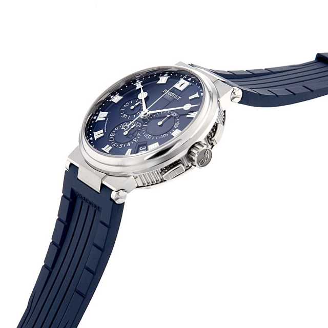 5527TI/Y1/5WV ブルー Breguet（ブレゲ）マリーン クロノグラフ