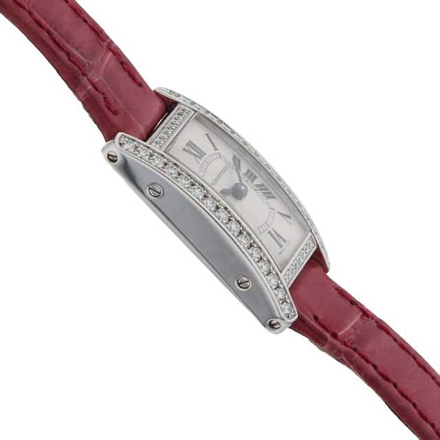 カルティエ タンクアメリカン WB710015 レディース 中古