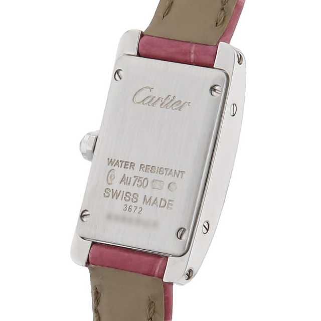 カルティエ タンクアメリカン WB710015 レディース 中古