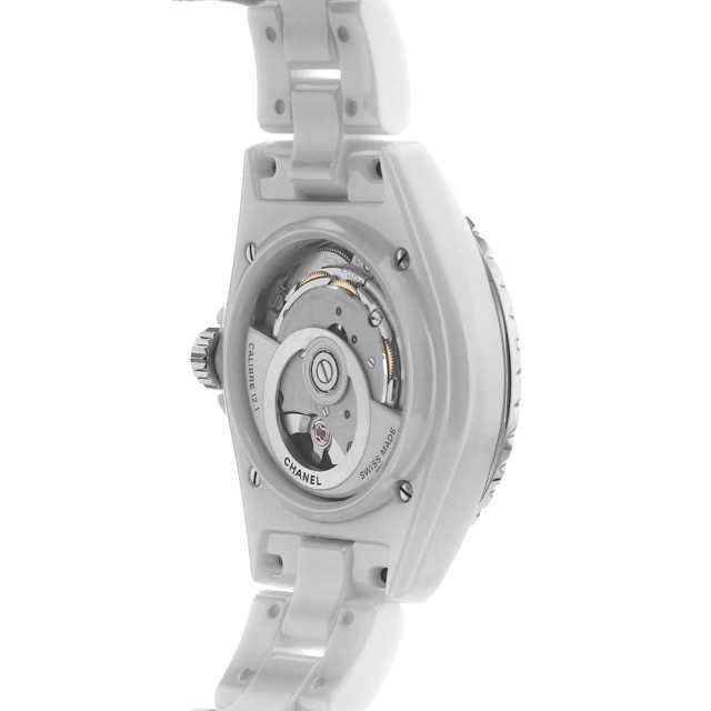 H5705 ホワイト CHANEL（シャネル）J12 白セラミック 12Pダイヤ 中古