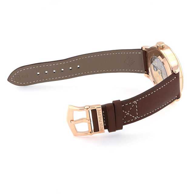 【新品】パテックフィリップ　純正　カラトバ専用　革ベルト ダークブラウン パテックフィリップ 純正 カラトバ専用 革ベルト ダークブラウン
