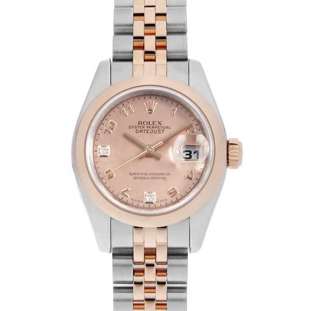 ロレックス デイトジャスト 179161N2BR レディース 中古
