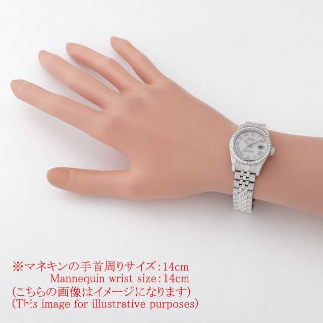 ロレックス デイトジャスト 179384NR レディース 中古