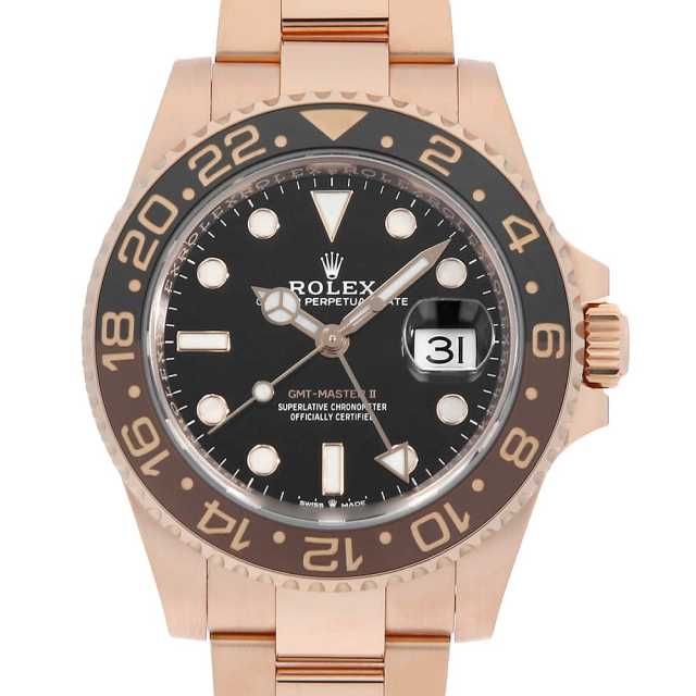 126715CHNR ブラック ROLEX（ロレックス）GMTマスターII 中古 | 東京