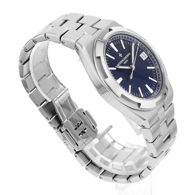ヴァシュロン　オーヴァーシーズ4500V/110A-B128 革ベルト 中古)VACHERON CONSTANTIN ヴァシュロン・コンスタンタン
