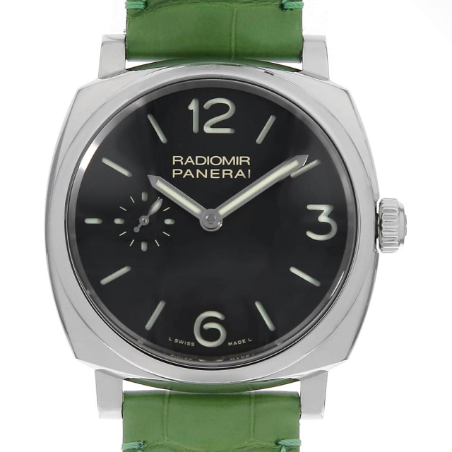 PAM00574 ブラック PANERAI（パネライ）ラジオミール 1940 スリー