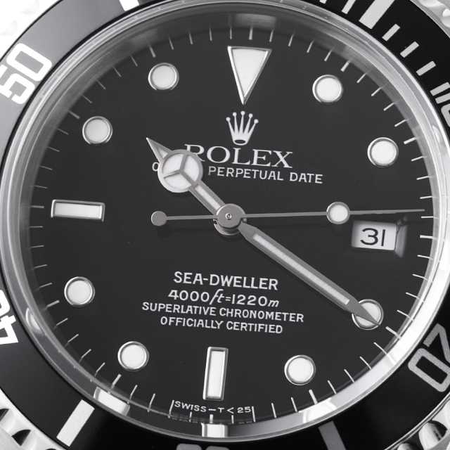 16600 ブラック ROLEX（ロレックス）シードゥエラー 中古 | 東京