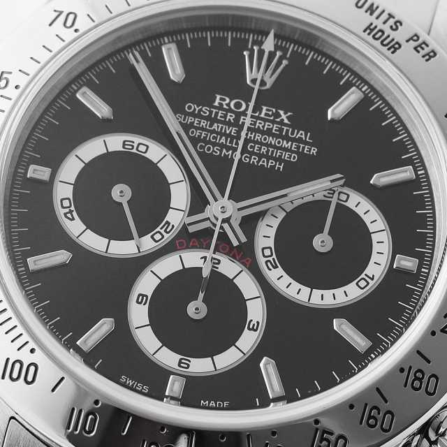 16520 ブラック ROLEX（ロレックス）コスモグラフ デイトナ 中古