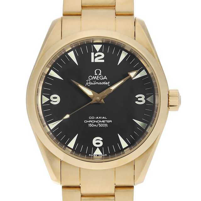 2108.52.00 ブラック OMEGA（オメガ）シーマスター アクアテラ  