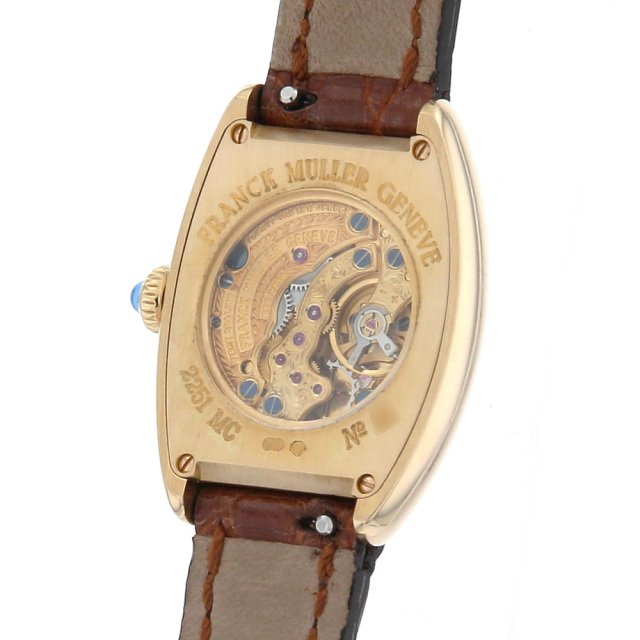 フランクミュラー トノーカーベックス 2251MC YG レディース 中古