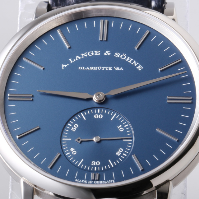380.028(LS3803AS) ブルー A LANGE&SOHNE（ランゲ＆ゾーネ）サクソニア