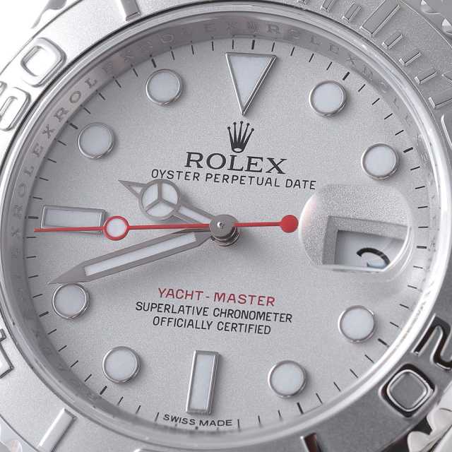 ROLEX Yacht-Master II シルバー　不動品 Rubber Strap for Rolex® Yacht-Master 126622 For Deployant