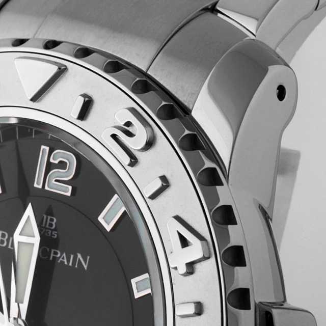 2250-1130-71 ブラック BLANCPAIN（ブランパン）トリロジー GMT 中古