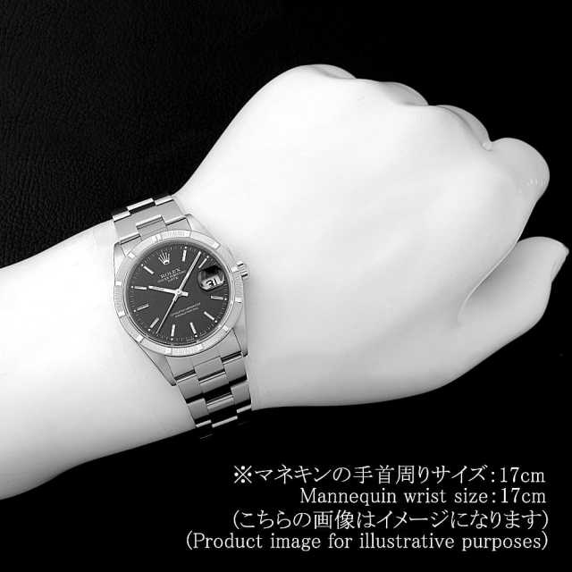 15210 ブラック ROLEX（ロレックス）オイスターパーペチュアル