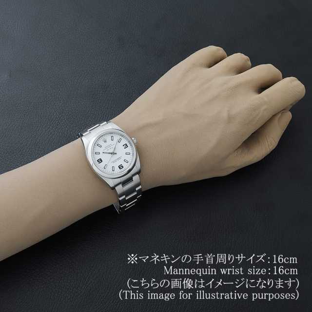 元家電量販店販売員007 ロレックス エアキング 114200 ブルーコンセントリック メンズ 時計