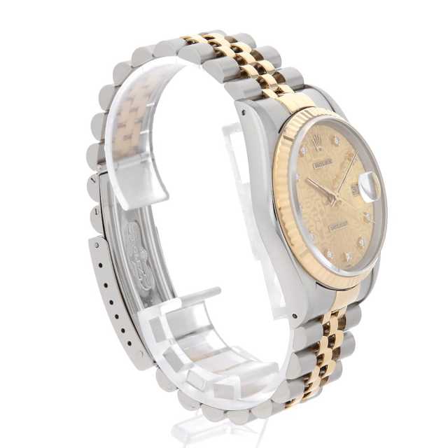 ROLEX Datejust 16233G Men's Used
