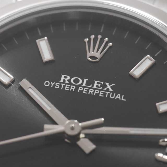 中古 ロレックス ROLEX 77080 A番(1999年頃製造) ブラック ユニセックス 腕時計 ROLEX - 中古 ロレックス ROLEX 77080 A番(1999年頃製造) ブラック
