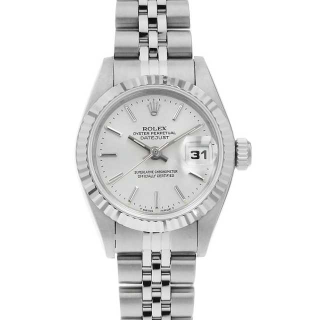 ROLEX デイトジャスト 69174 純正文字盤 シルバー針セット ロレックス デイトジャスト 69174 シルバー レディース 時計