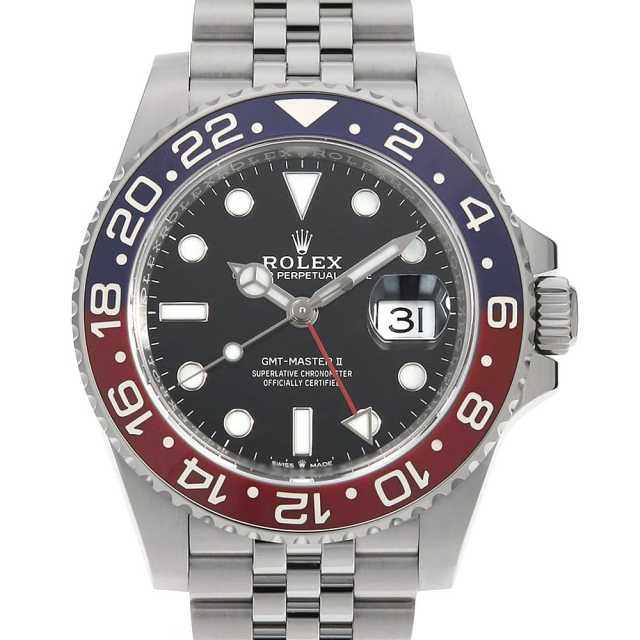 ロレックス GMTマスター 126710BLRO メンズ 中古