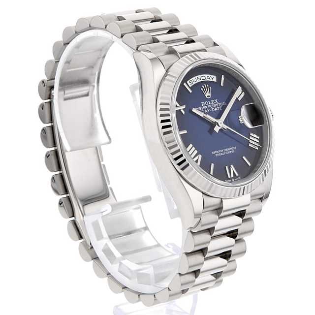 128239 ブルー ROLEX（ロレックス）デイデイト36 中古 | 東京・大阪の