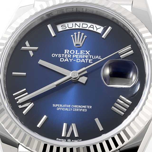 128239 ブルー ROLEX（ロレックス）デイデイト36 中古 | 東京・大阪の