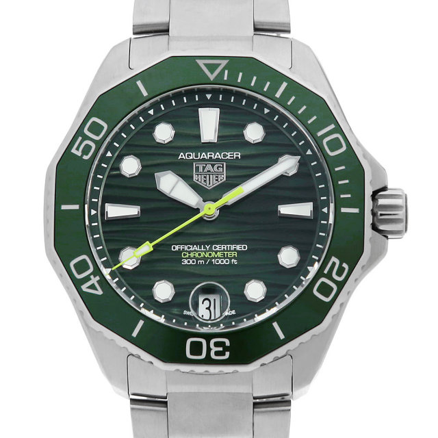 WBP5116.BA0013 グリーン TAG Heuer（タグホイヤー）アクアレーサー 