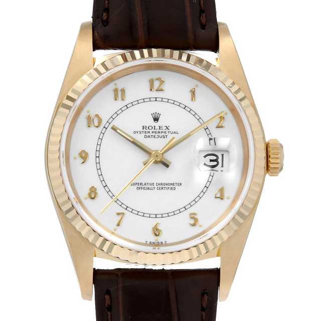 16018 ホワイト ROLEX（ロレックス）デイトジャスト 中古 | 東京・大阪  