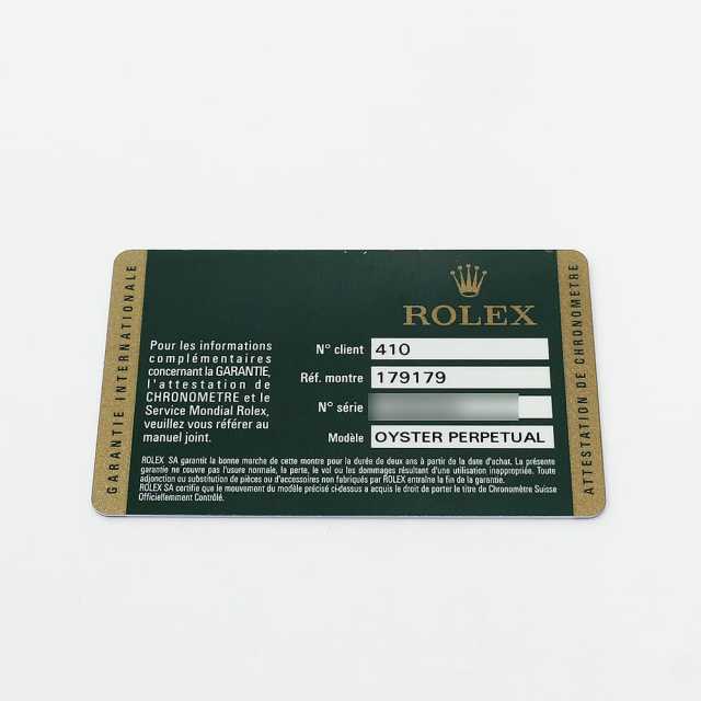 ロレックス デイトジャスト 179179G レディース 中古
