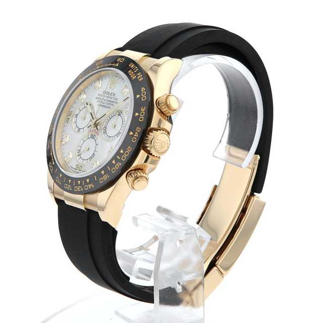 ROLEX 16519NG デイトナWGx革 ピンクシェル 8Pダイヤ | クレア