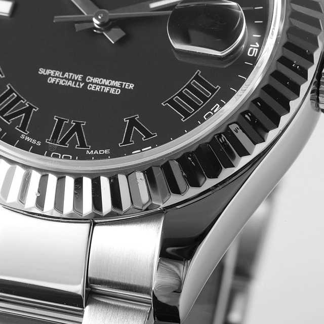 116334 ブラック ROLEX（ロレックス）デイトジャストII 中古
