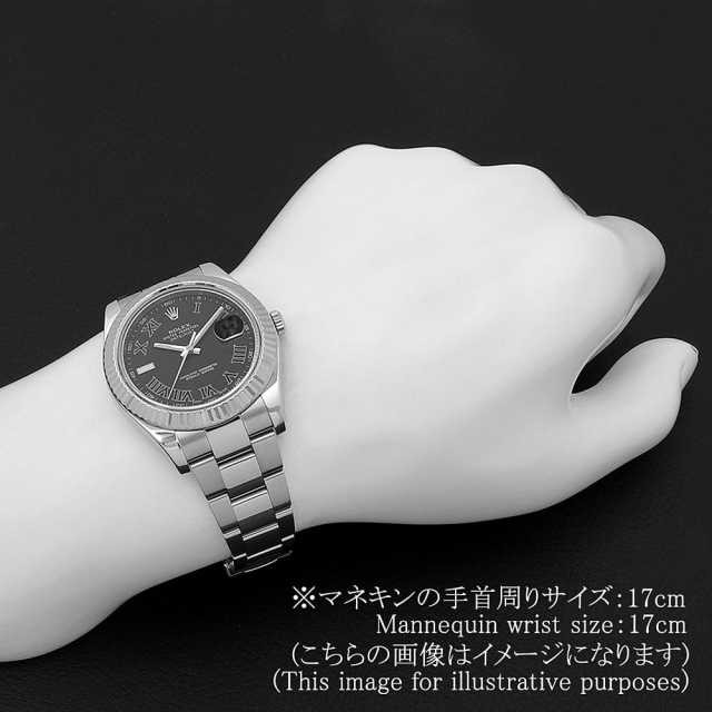 116334 ブラック ROLEX（ロレックス）デイトジャストII 中古