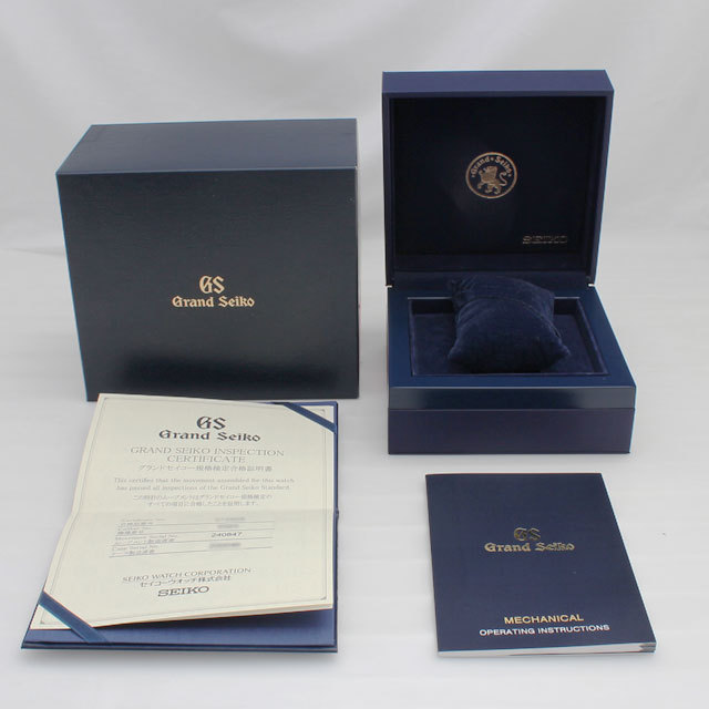 グランドセイコー メカニカル マスターショップ限定 SBGR077 中古 メンズ