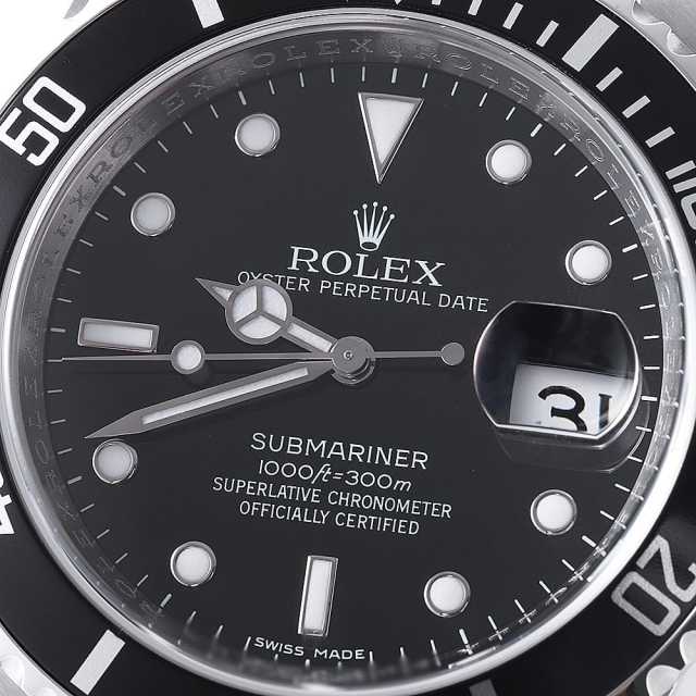 16610 ブラック ROLEX（ロレックス）サブマリーナ デイト 中古