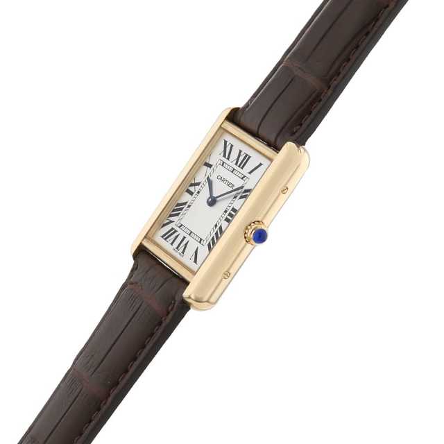 カルティエ タンクソロ W1018855 メンズ 中古