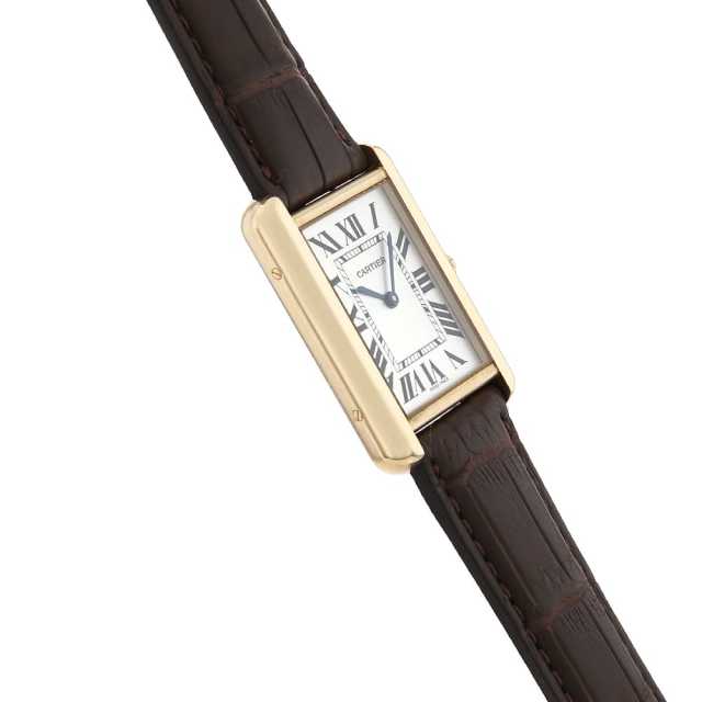 カルティエ タンクソロ W1018855 メンズ 中古