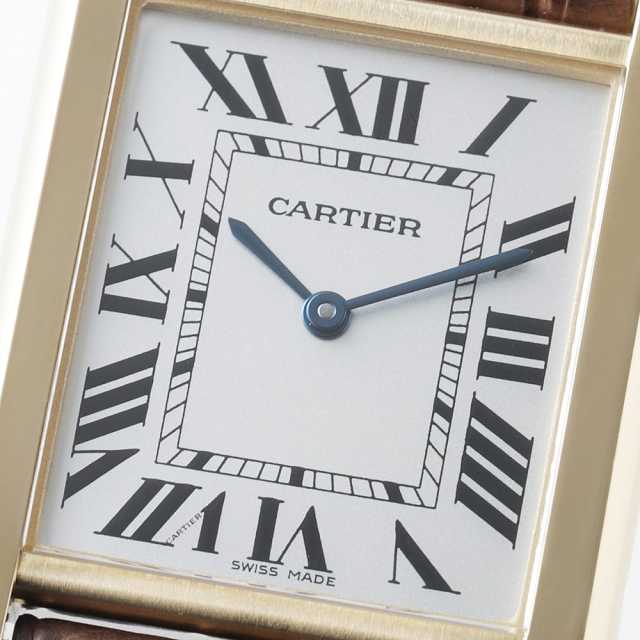 カルティエ タンクソロ W1018855 メンズ 中古