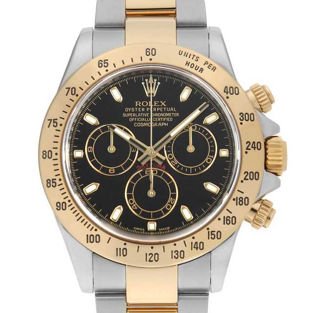 可なりの有名な作品です。 116523 ブラック ROLEX（ロレックス）コスモグラフ デイトナ 中古