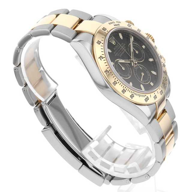 SEIKO Solar Chronograph 腕時計 116523 ブラック ROLEX（ロレックス）コスモグラフ デイトナ 中古