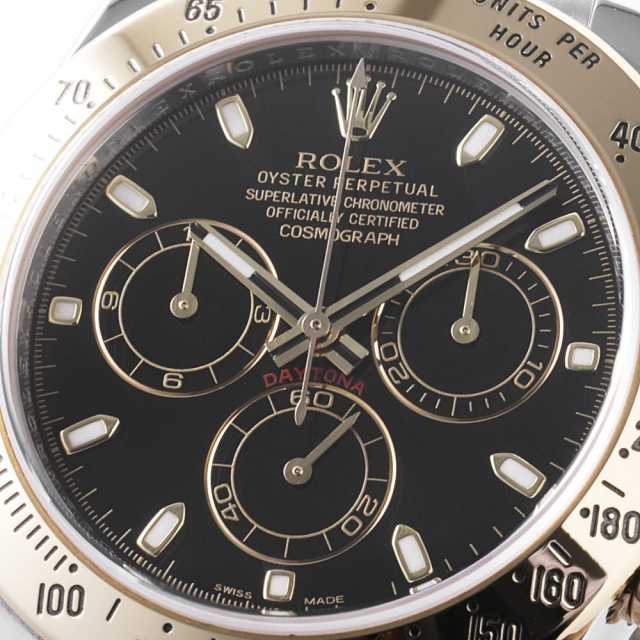 ボテ箱　アンティーク　黒 116523 ブラック ROLEX（ロレックス）コスモグラフ デイトナ 中古