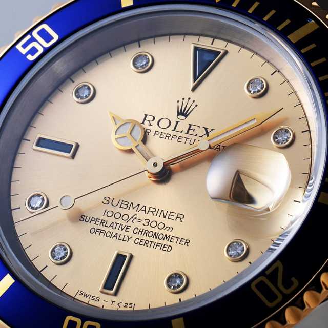 ロレックス サブマリーナ 16613SG メンズ 中古