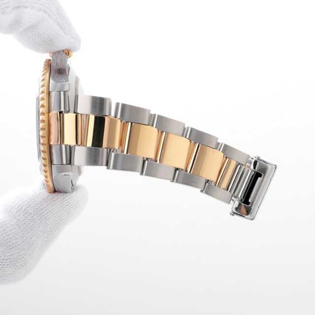 RG-2218 | ロレックス ROLEX 3連 巻き込みブレスレット 14KYG/SS