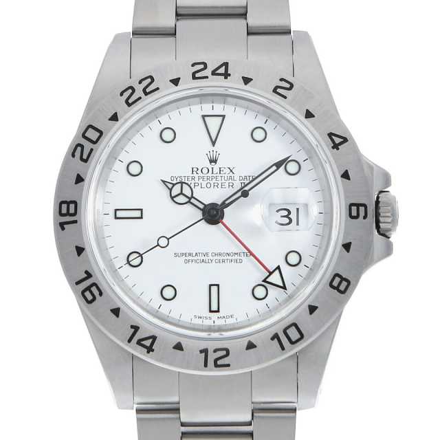 16570 ホワイト ROLEX（ロレックス）エクスプローラーII 中古 | 東京  