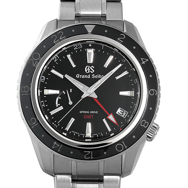 グランドセイコー スプリングドライブ GMT マスターショップ限定 SBGE201 中古 メンズ