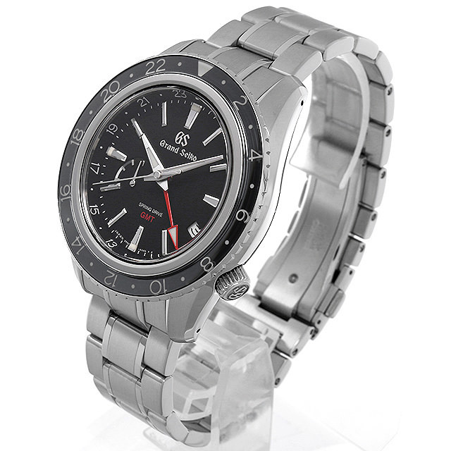 グランドセイコー スプリングドライブ GMT マスターショップ限定 SBGE201 中古 メンズ