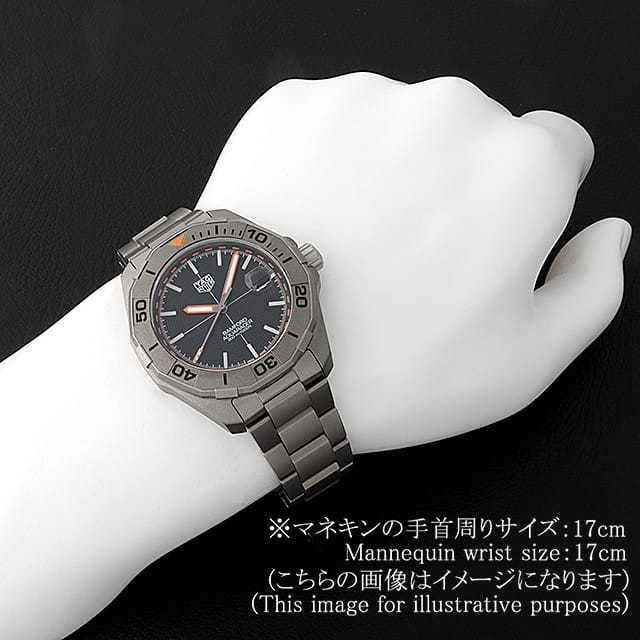 WAY208F.BF0638 ブラック TAG Heuer（タグホイヤー）アクアレーサー  