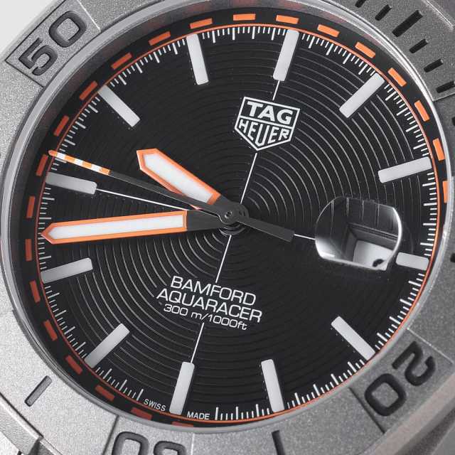 WAY208F.BF0638 ブラック TAG Heuer（タグホイヤー）アクア