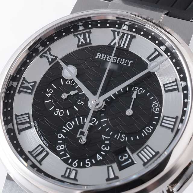 5525BB/92/5WV ブラック Breguet（ブレゲ）マリーン クロノ